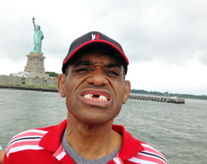 Donald and the Statue of Liberty