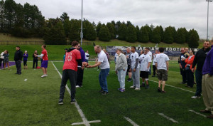 Image of Devon, sports fan, at Football Camp