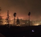 Picture: Glowing Fires in California