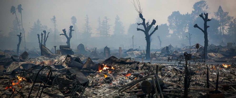 Image: California Fires Devastation