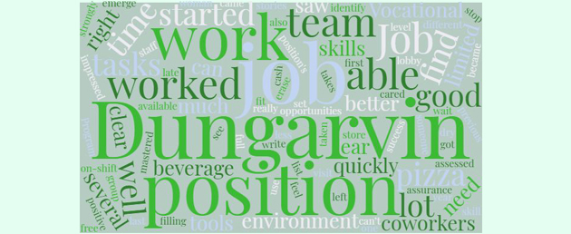 Image word cloud Job Coaching Header