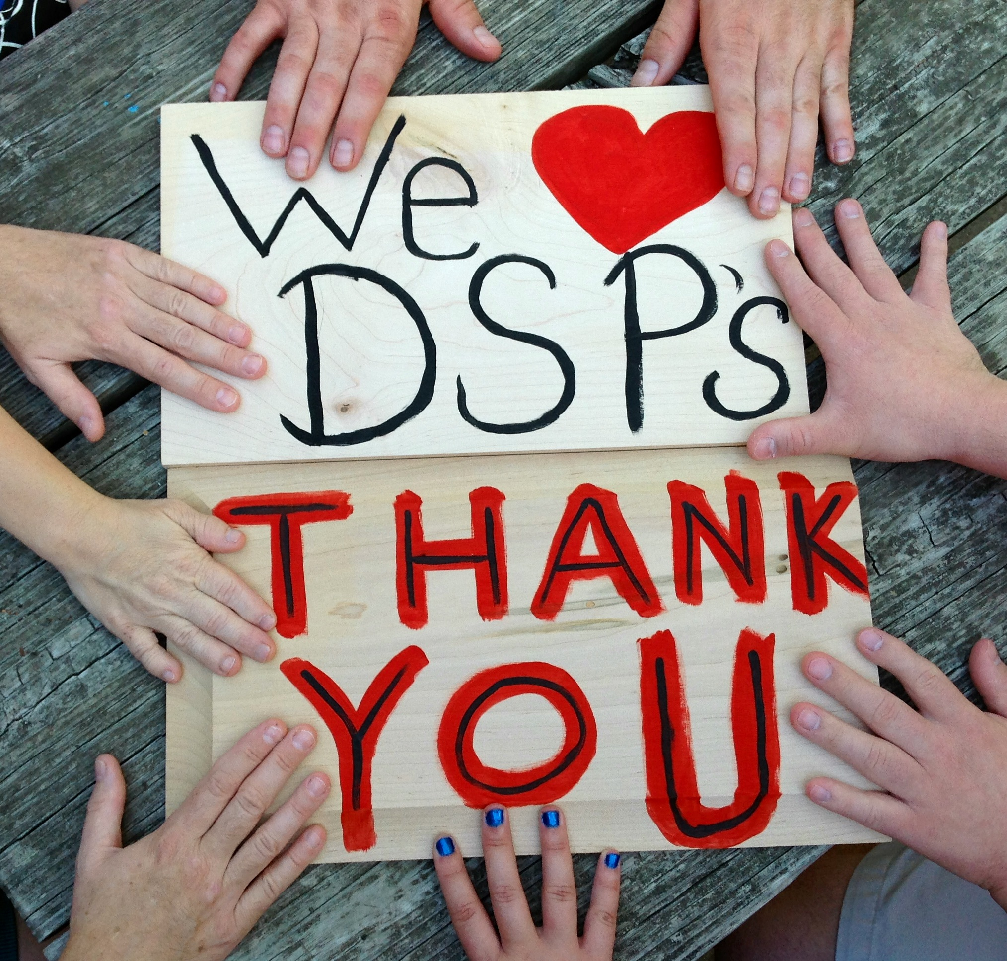 We Appreciate Our DSPs!