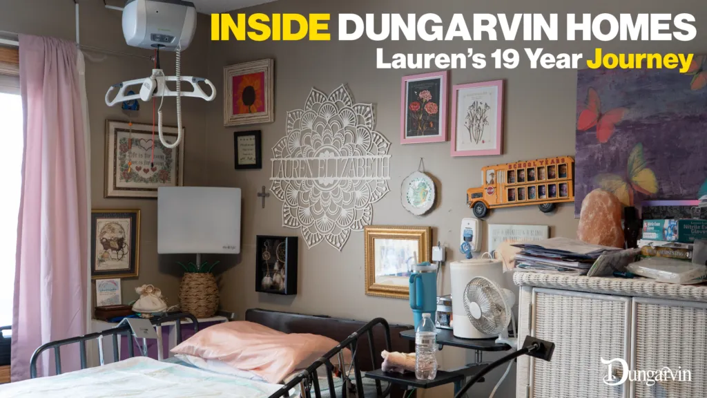 Lauren's room in a Minnesota Dungarvin group home.