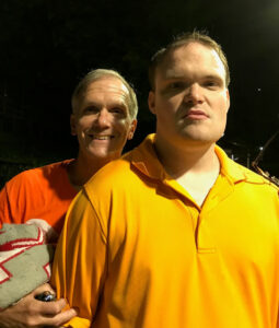 Jeff Rawlins with Chris.