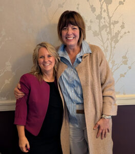 Sheri Butler with Randee Lang.